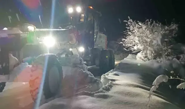 Kastamonu'da yolu kapalı yol adedi 180'e gösterdi