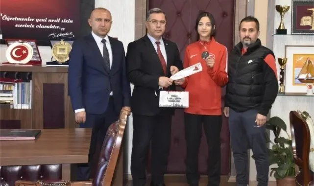 Yozgat'ın gururu Örül'e büyük tebrik