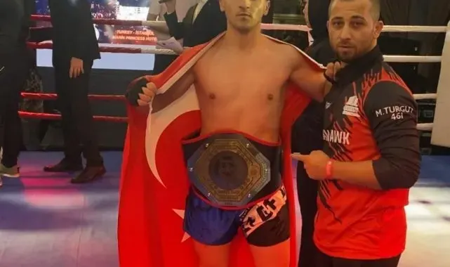 Bilecikli sporcu Mücahit Turgut, WMAOC şampiyonu oldu