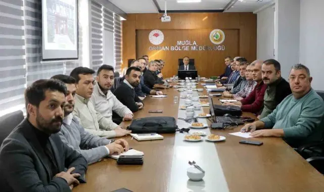 Muğla'da enerji nakil hatları kaynaklı yangınlara karşı toplantı düzenlendi