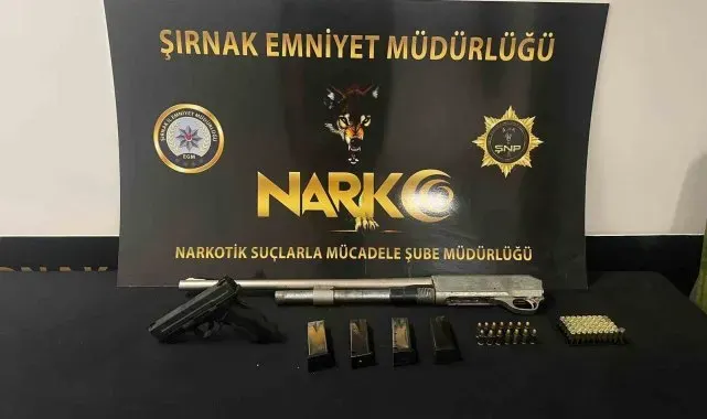 Şırnak'ta asayiş, narkotik ve kaçakçılık operasyonlarında 1 tutuklama