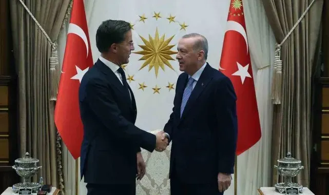 Cumhurbaşkanı Erdoğan, NATO Genel Sekreteri Rutte'yi kabul etti
