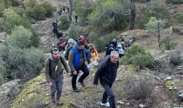 Aydın Büyükşehir Belediyesi'nin doğa yürüyüşleri devam ediyor