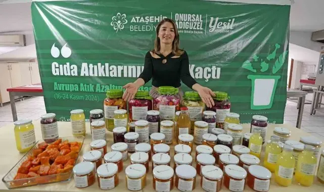 Ataşehirli kadınlardan lezzet dolu bir geri dönüşüm atölyesi