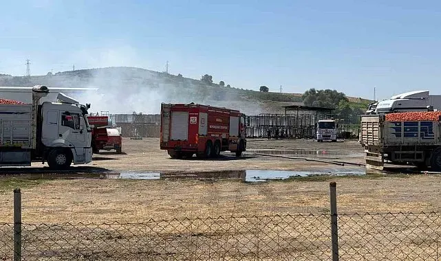 Bursa'daki fabrika yangını kontrol altına alındı