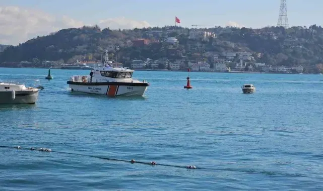 Rumeli Hisarı'nda denizde kaybolan 2 kişiyi arama çalışmaları devam ediyor