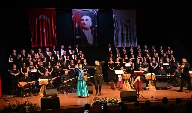Manavgat'ta 'Başöğretmen Mustafa Kemal Atatürk' konseri