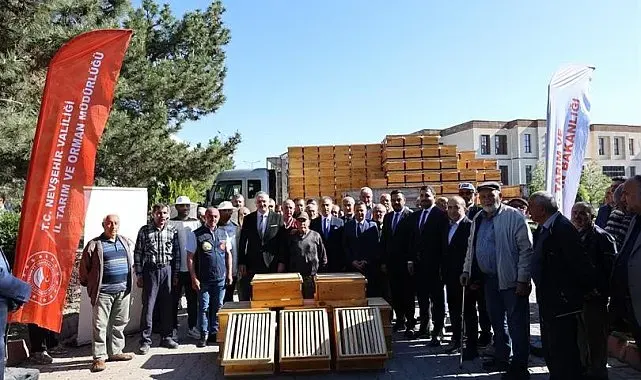 Nevşehir'de 400 arı kovanı dağıtılacak