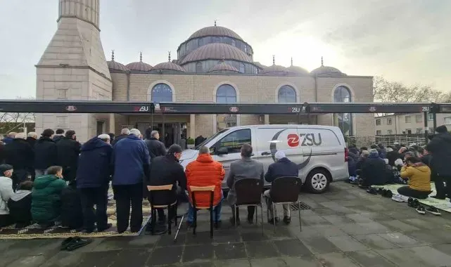 Hollanda'da cansız bedenine ulaşılan imam Fatih Eryılmaz Almanya'da son yolculuğuna uğurlandı