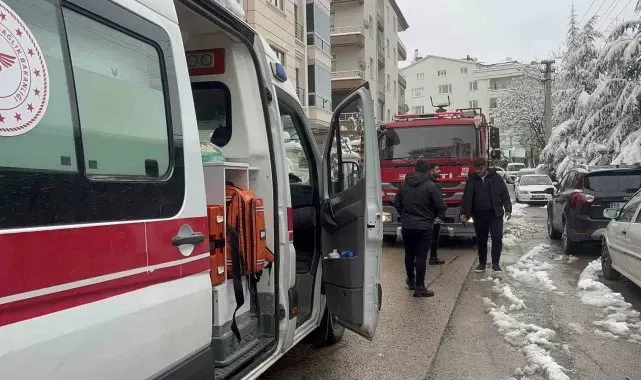 Aksaray'da öğretmenevinde yangın paniği