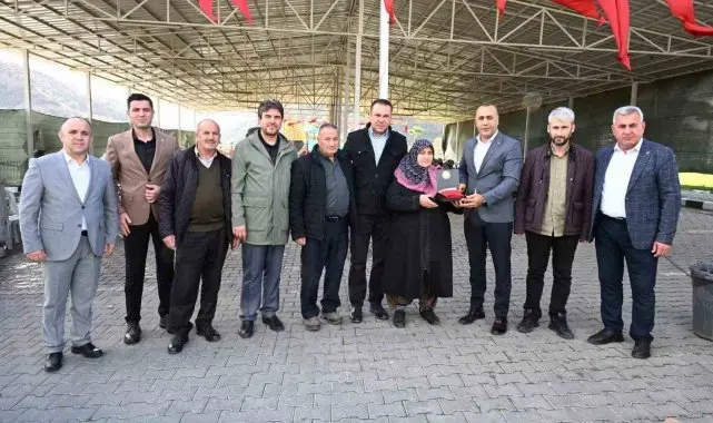 Şehit Hüseyin Özdemir hayır yemeği ve mevlitle anıldı