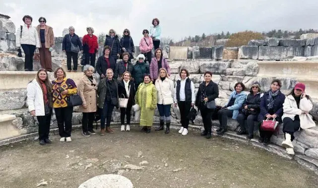 Öğretmenler Stratonikeia'yı gezdi