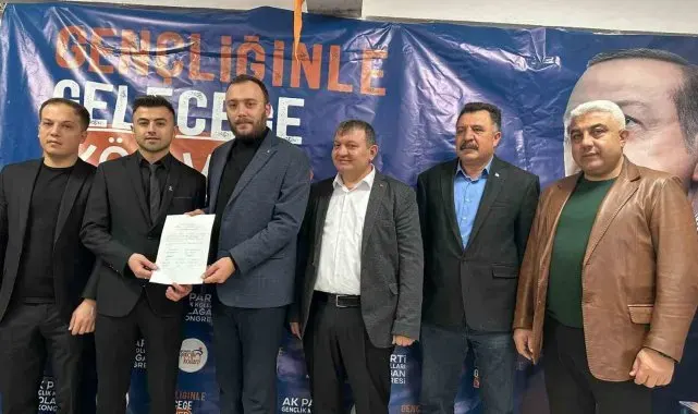Hisarcık AK Gençlik'te yeni başkan Mustafa Çalışkan