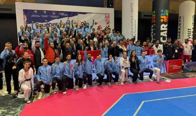 Türkiye, Avrupa Ümitler Taekwondo şampiyonu