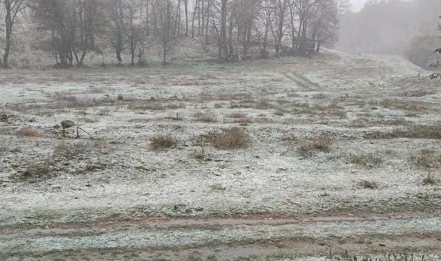 Bilecik'te kar yağışı başladı