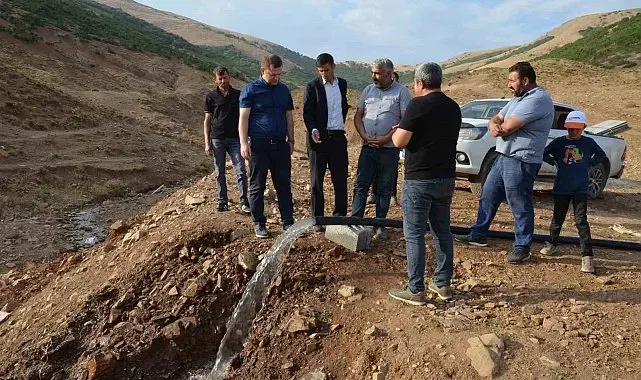 Kaymakam Demirer, köylerde yürütülen çalışmaları inceledi