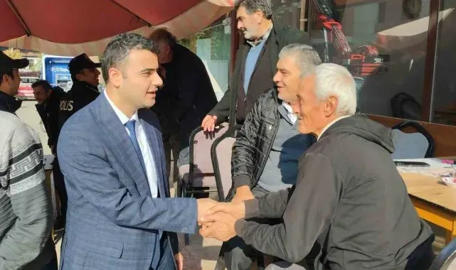 Yeni kaymakam ayağının tozuyla ilçe esnafını gezdi