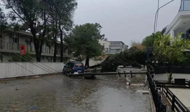 Balıkesir'de yağmur etkili oldu