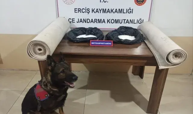 Erciş'te uyuşturucu operasyonu