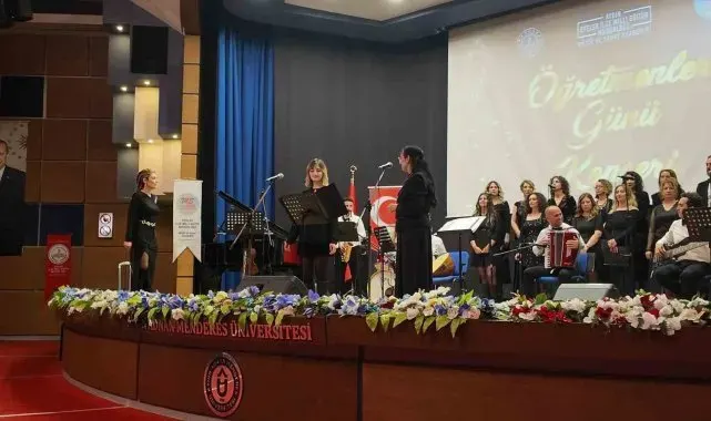 Efeler İlçe Milli Eğitim Müdürlüğü'nden Öğretmenler Günü Konseri