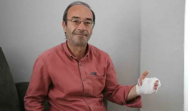 Amasya'da veteriner hekime köpek saldırdı
