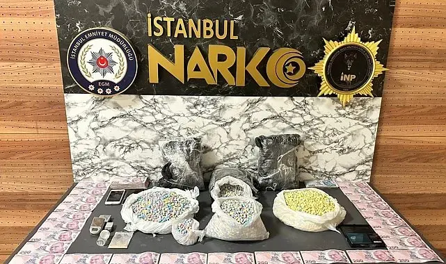 Esenyurt'ta uyuşturucu operasyonu: 72 bin hap ele geçirildi