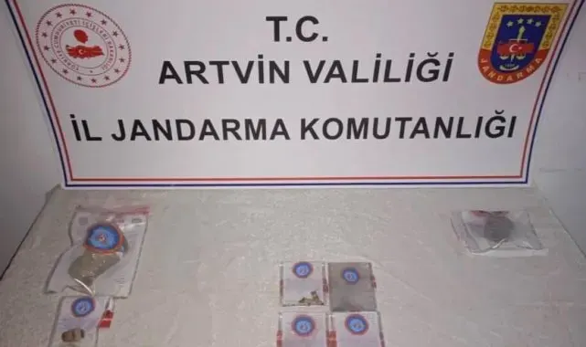 Artvin'de uyuşturucu operasyonu: 20 şüpheli yakalandı