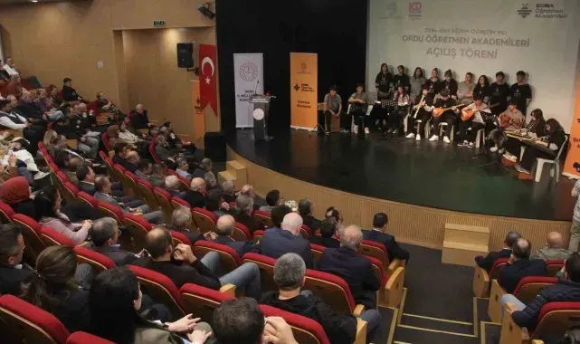 Ordu'da Öğretmen Akademileri'nin açılış programı düzenlendi