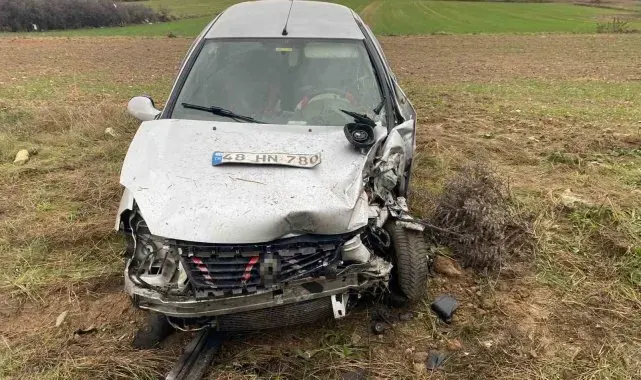 Kapaklı'da otomobil ile tır çarpıştı: 1 yaralı