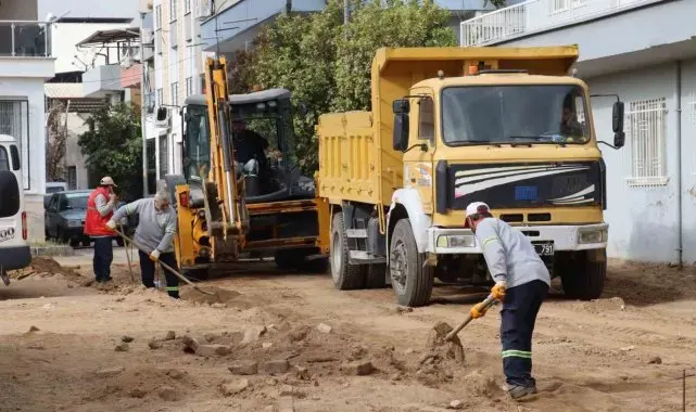 Nazilli'de 2024 yılı için planlanan yol çalışmaları bir bir tamamlanıyor