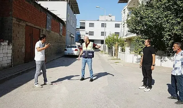Başkan Zencirci, Germencik'te yol çalışmalarını inceledi