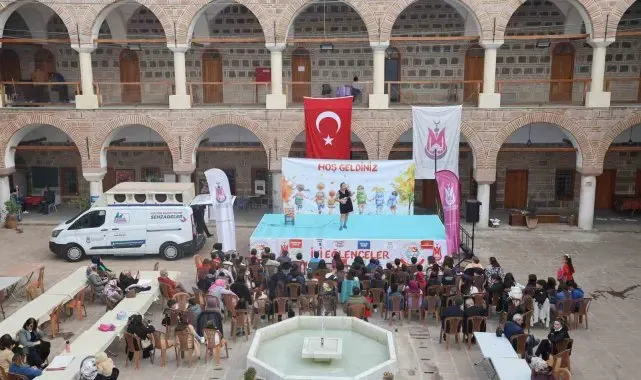 Kurşunlu Han'da çocuklara özel etkinlik