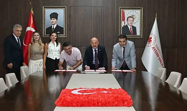 Kuşadası'na yeni anaokulu için imzalar atıldı