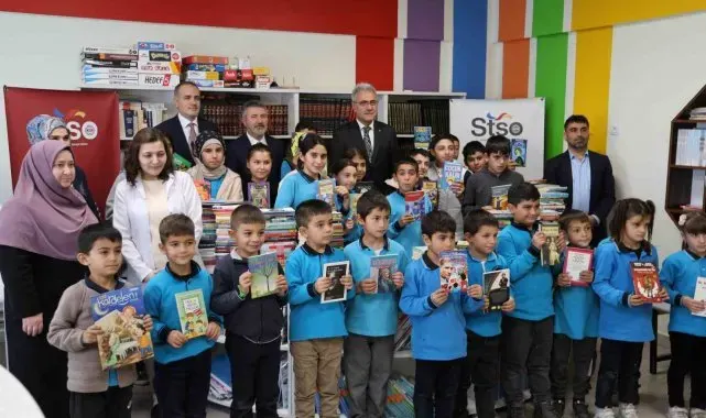 STSO'dan köy okulu kütüphanesine önemli destek