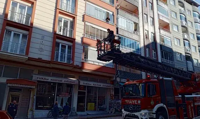 Yaşlı kadın, polisi alarma geçirdi