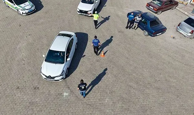 Alacakaya'da emniyet ekiplerinden geniş kapsamlı şok uygulama
