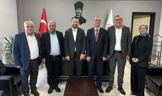 Kütahya İl Sağlık Müdürü Ensar Durmuş'a tebrik ziyareti