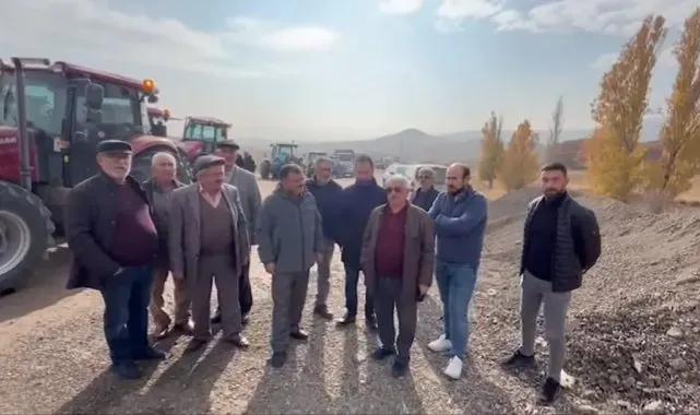 Ankara'da kurulan döküm sahasına mahalle sakinlerinden tepki