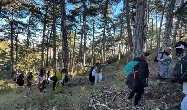 Çamlıca Yaylası'nda doğanın tadını çıkardılar