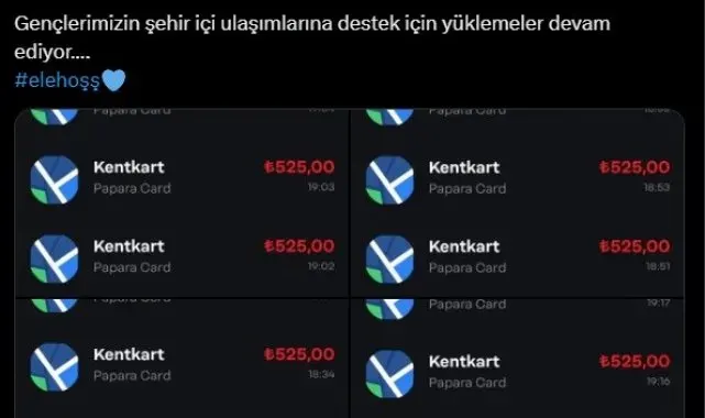 Elmalı'dan öğrencilere ulaşım desteği