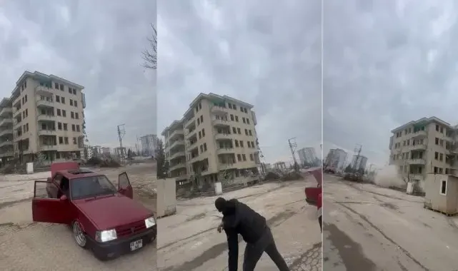 Malatya'da yıkım eğlenceye dönüştü