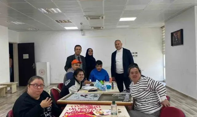 Menteşe Halk Eğitimi Merkezi'nden özel bireylere destek