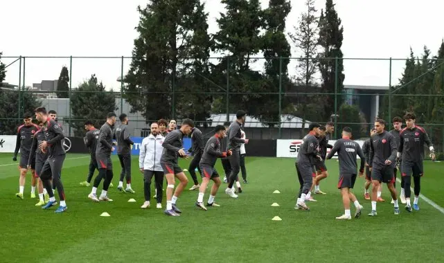 Ümit Milli Futbol Takımı, Sırbistan maçı hazırlıklarını tamamladı