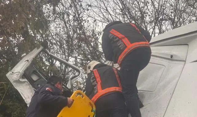 Malatya'da iki tır çarpıştı: 1 ağır yaralı