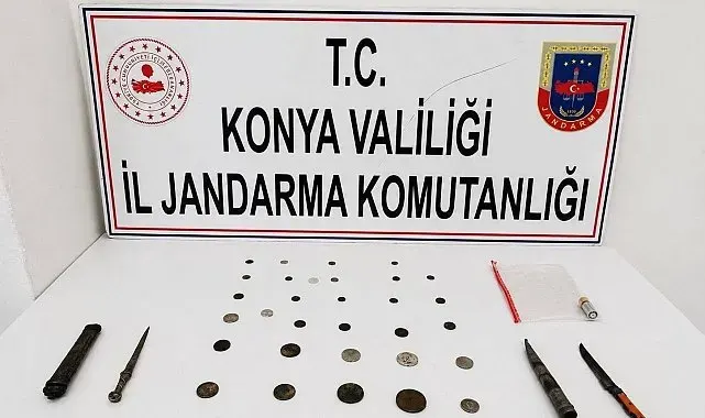 Konya'da tarihi eser operasyonu