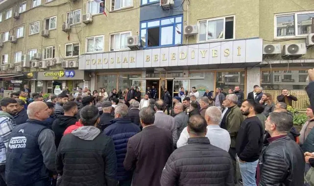 Toroslar Belediyesine esnaf tepkisi