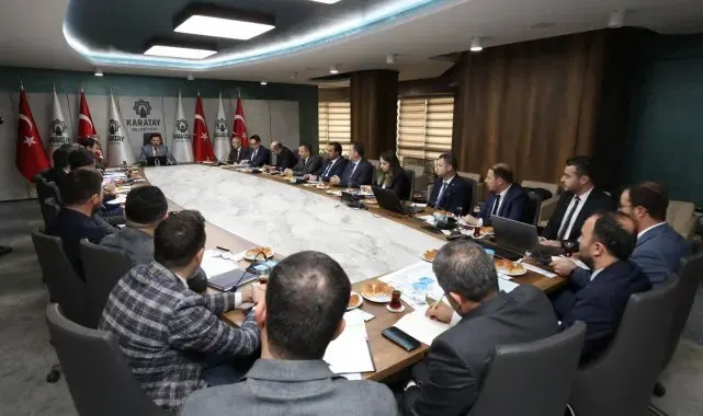 Karatay'da 2024 yılı değerlendirme toplantısı