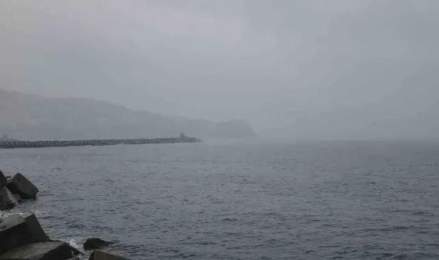 Zonguldak'ta sis etkili oldu
