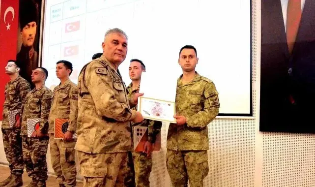Uluslararası Boran-6 Keskin Nişancı Yarışmasında, birinci Türkiye oldu
