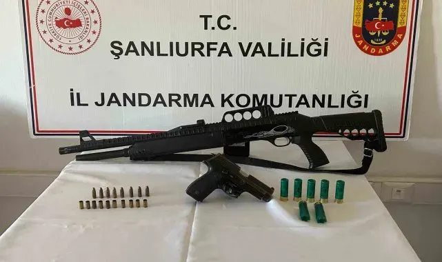 Şanlıurfa'da silah kaçakçılığı operasyonu: 8 gözaltı